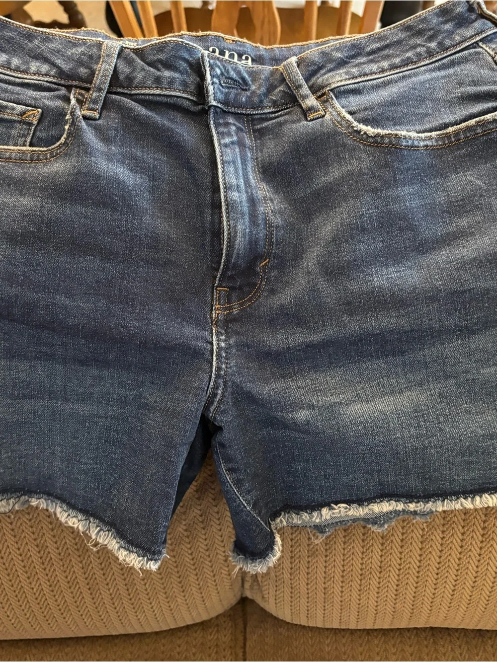 a.n.a Women’s Dark Indigo Denim Jean Shorts 3 Pairs - Picture 5 of 10